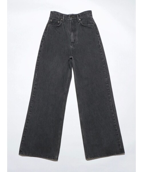 EMODA（エモダ）の「【VEQUM】RIM WIDE JEANS（その他・レディース・アイボリー/ブラック/アイスブルー・24/25/26）」の8枚目の写真