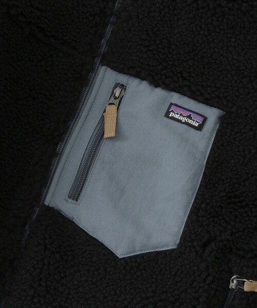 URBAN RESEARCH DOORS（アーバンリサーチドアーズ）の「patagonia　Ks Retro-X Jacket（テーラードジャケット・レディース・BLK/NCBR・XXL）」の5枚目の写真