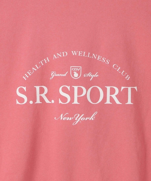 ROPE'(ロペ)の「【Sporty&Rich(スポーティー アンド リッチ)】WIMBLEDON CREWNECK|スウェット(スウェット・レディース・レッド・M/S)」の10枚目の写真