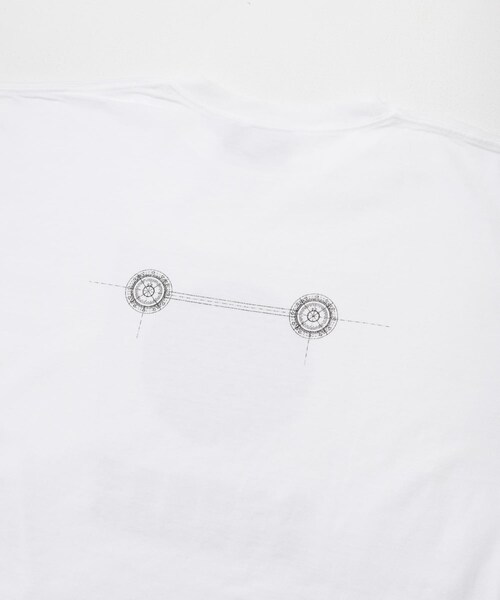 URBAN RESEARCH（アーバンリサーチ）の「semoh　SOUNDSYSTEM WIP T-SHIRTS（Tシャツ/カットソー・メンズ・WHITE/BLACK・L/XL）」の8枚目の写真