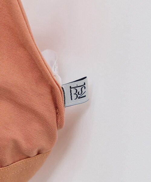 ADAM ET ROPE'(アダムエロペ)の「【J'aDoRe・一部店舗限定】【Baserange(ベースレンジ)】MISSISSIPPI BRA(ブラジャー・レディース・オレンジ系・M/S)」の10枚目の写真