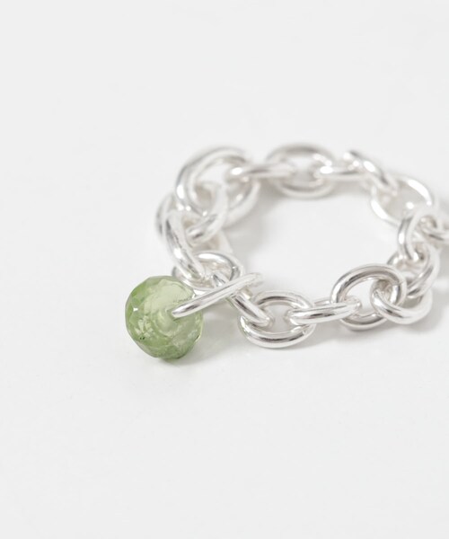 URBAN RESEARCH DOORS(アーバンリサーチドアーズ)の「天然石チェーンリング SILVER925(リング・レディース・MOONSTONE/PERIDOT/CITRINE・-)」の14枚目の写真