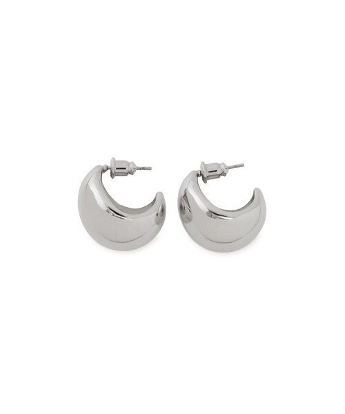 ADAM ET ROPE'(アダムエロペ)の「ボリュームラウンドピアス(ピアス(両耳用)・レディース・ゴールド/シルバー・F)」の7枚目の写真
