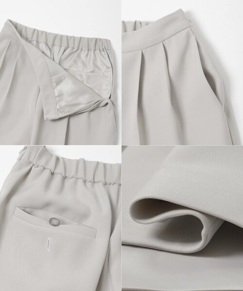 URBAN RESEARCH ROSSO（アーバンリサーチロッソ）の「ジレ+キャミソールセットアップ（ワンピース・レディース・L/GRAY・Free）」の10枚目の写真