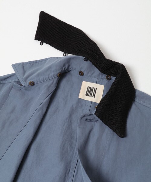 URBAN RESEARCH DOORS（アーバンリサーチドアーズ）の「unfil　GARMENTDYEINGCOVERALLS（カバーオール・レディース・stone/cobaltblue・0）」の13枚目の写真