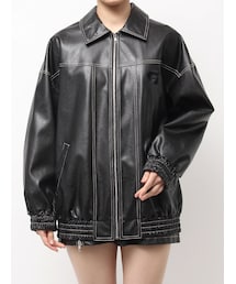 GYDA | Gバックエンボスジャケット(ブルゾン)