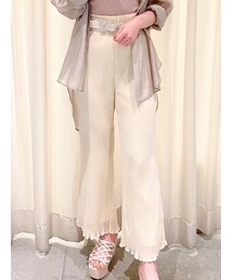MERCURYDUO | シアーワッシャープリーツパンツ(その他パンツ)
