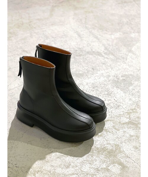 Ungrid（アングリッド）の「【WEB限定】ミドル丈ジップデザインブーツ（ブーツ・レディース・ブラック・M/L/S）」の3枚目の写真