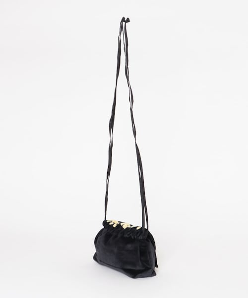 かぐれ（カグレ）の「Khadi&co　VELVET FLAP Shoulder Bag（ショルダーバッグ・レディース・BK・Free）」の5枚目の写真