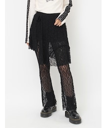 jouetie | ラップレイヤードレースパンツ(その他パンツ)