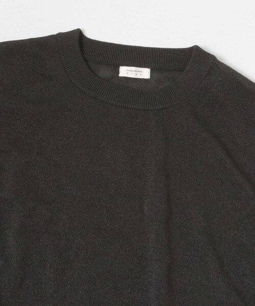 URBAN RESEARCH(アーバンリサーチ)の「『別注』crepuscule×UR Washi Knit Long-Sleeve T-shirts(ニット/セーター・メンズ・Black/D.Purple/Chocolate・1/2)」の9枚目の写真