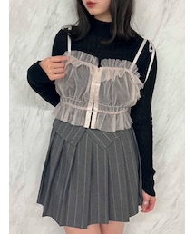 dazzlin | 2wayチュールビスチェ(キャミソール)