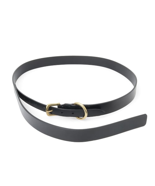 ADAM ET ROPE'（アダムエロペ）の「【AURALEE/オーラリー】LEATHER BELT（ベルト・メンズ・ブラック/ダークブラウン・M）」の8枚目の写真