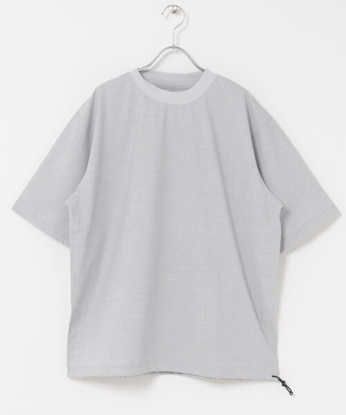 URBAN RESEARCH DOORS（アーバンリサーチドアーズ）の「FORK&SPOON　キャリーマンヘムスピンドルTシャツ（Tシャツ/カットソー・メンズ・LT.GREY/CHARCOAL/KHAKIBROWN・4/5）」の10枚目の写真