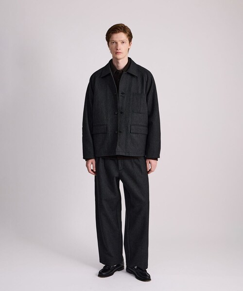 Saturdays NYC(サタデーズ ニューヨークシティ )の「Antoine Wool Chore Jacket(その他アウター・レディース・ブラック・L/M/S/XL)」の14枚目の写真