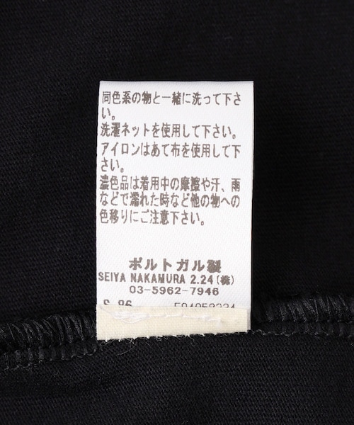 ADAM ET ROPE'(アダムエロペ)の「【Baserange(ベースレンジ)】別注 Pin Long Sleeves(Tシャツ/カットソー・レディース・ブラック/ホワイト・S)」の19枚目の写真