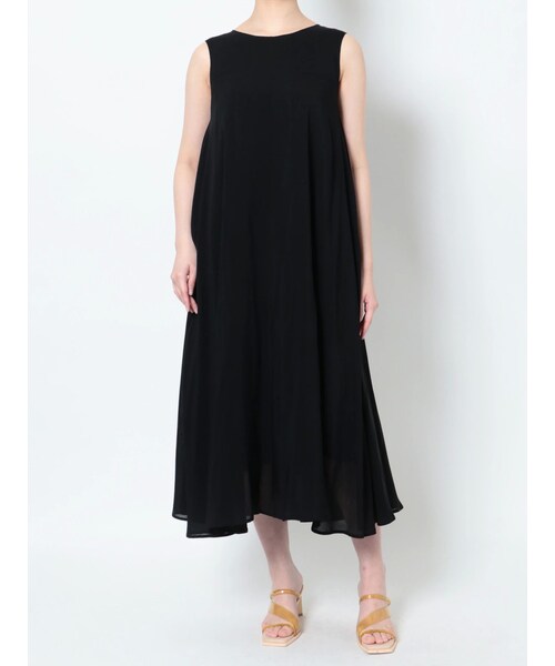 USA製 ドーサ dosa カンガ柄プリント ノースリーブワンピース マルチ  