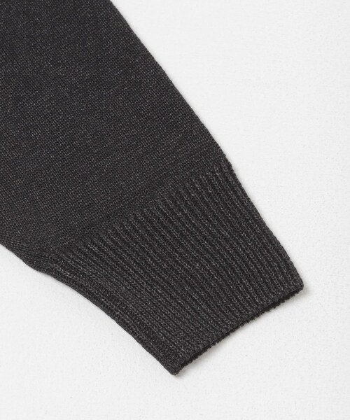 URBAN RESEARCH（アーバンリサーチ）の「PURLAM　WASHI M-G TENJIKU V PULLOVER（ニット/セーター・メンズ・WHITE/BLACK/GREEN/B.PURPLE・2/3）」の11枚目の写真