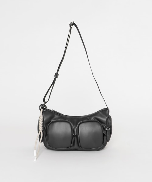 THE GOODLAND MARKET（ザグッドランドマーケット）の「F/CE.　TECH LEATHER TACTICAL SHOULDER（ショルダーバッグ・レディース・BROWN/BLACK・Free）」の3枚目の写真