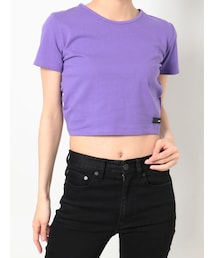 MURUA | サークルバックコンパクトカットソー(Tシャツ/カットソー)