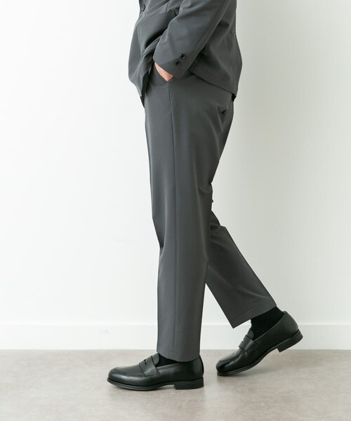 URBAN RESEARCH DOORS（アーバンリサーチドアーズ）の「LIFE STYLE TAILOR　4WAYストレッチコンフォータブルパンツ（スラックス・メンズ・NAVY/BROWN/GRAY・S/M/L/XL）」の10枚目の写真