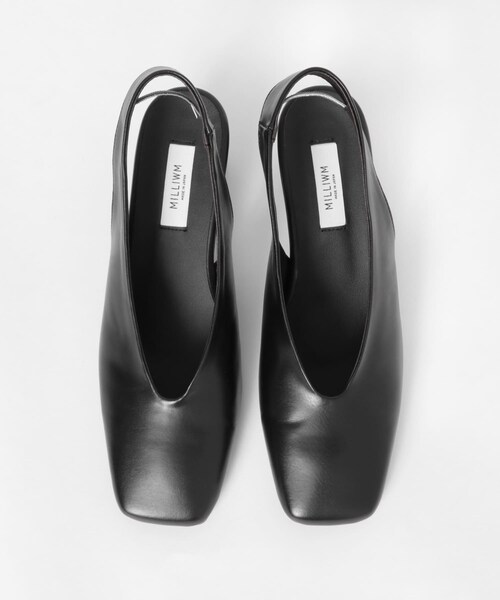 URBAN RESEARCH（アーバンリサーチ）の「『別注』『MADE IN JAPAN』 MILLIWM×URBAN RESEARCH　ヒールパンプス（パンプス・レディース・SILVER/BLACK/KHAKI・36/37/38）」の13枚目の写真