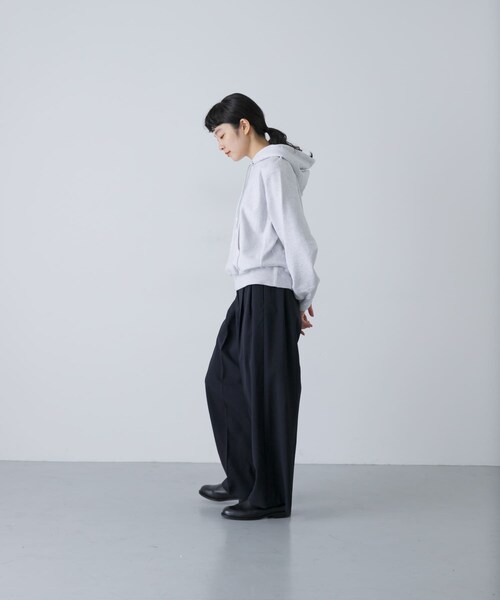 かぐれ（カグレ）の「blurhmsROOTSTOCK　Soft＆Hard Sweat Hoodie Pullover（パーカー・レディース・HeatherWh/DarkPurple・0）」の10枚目の写真
