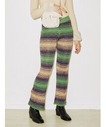 jouetie | グラデーションニットパンツ(その他パンツ)