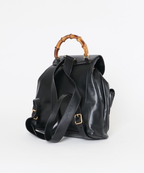 URBAN RESEARCH（アーバンリサーチ）の「VINTAGE　グッチ90Sバンブーバックパック（バックパック/リュック・レディース・-・-）」の4枚目の写真