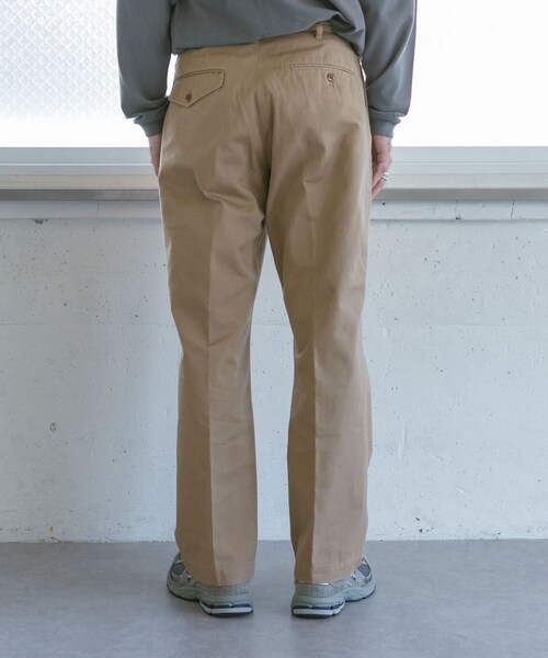 URBAN RESEARCH DOORS(アーバンリサーチドアーズ)の「インタックチノトラウザー(チノパンツ・メンズ・Navy/Beige/Khaki・38/40)」の18枚目の写真