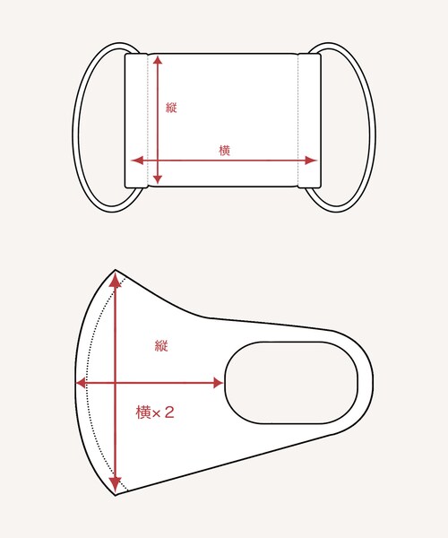 KBF（ケイビーエフ）の「リボンマスク（その他・メンズ・CAMEL/BLUE/L.BEIGE・one）」の12枚目の写真