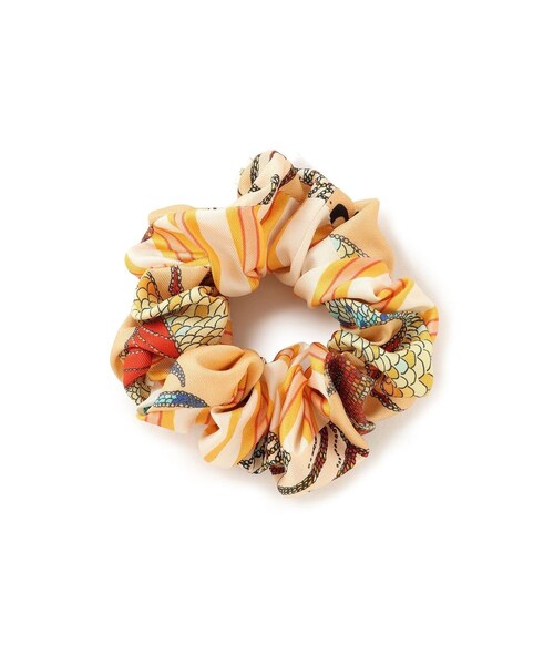 ADAM ET ROPE'(アダムエロペ)の「【LA PRESTIC OUISTON】CHOUCHOU HAIR TIE シュシュ(シュシュ・レディース・ブラック系/キャメル系/オレンジ系・F)」の5枚目の写真