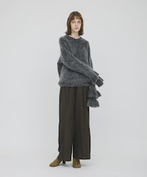 LAATO | straight wide tuck pants(その他パンツ)