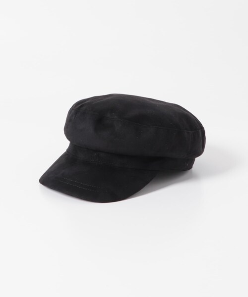 URBAN RESEARCH Sonny Label（アーバンリサーチサニーレーベル）の「スェードマリンキャスケット（キャスケット・レディース・キャメル/ブラック・one）」の4枚目の写真