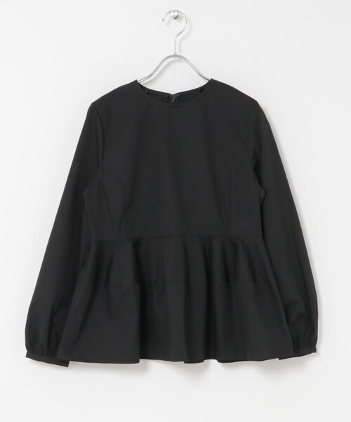 URBAN RESEARCH ROSSO（アーバンリサーチロッソ）の「レース襟付きペプラムフォルムブラウス（シャツ/ブラウス・レディース・WHITE/BLACK・Free）」の7枚目の写真