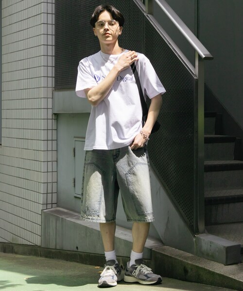 SENSE OF PLACE by URBAN RESEARCH(センスオブプレイスバイアーバンリサーチ)の「company logo short-sleeve t-shirts B(Tシャツ/カットソー・メンズ・WHITE/BLACK/L.BLUE・M/L)」の10枚目の写真