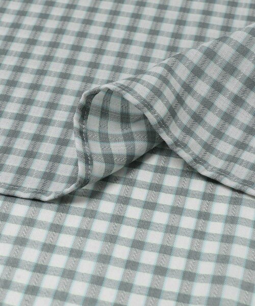 URBAN RESEARCH(アーバンリサーチ)の「ULTERIOR WOOL CHECK SKIPPER SHIRTS(シャツ/ブラウス・メンズ・BLACK GREY/GREEN GREY・4/5)」の14枚目の写真