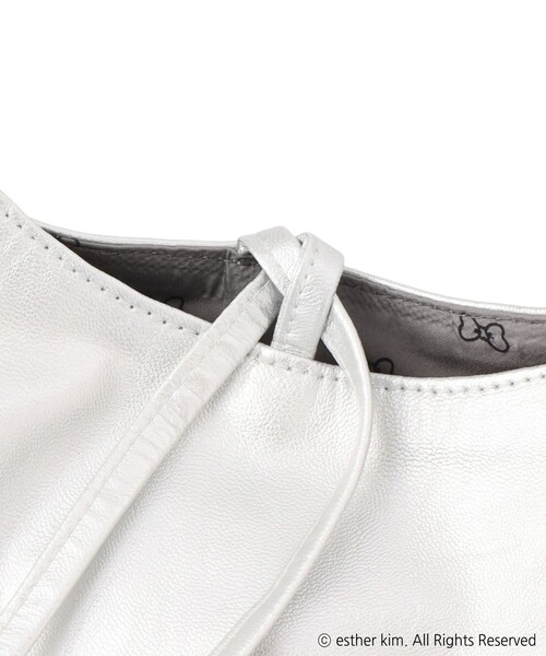 ROPE' PICNIC(ロペピクニック)の「【Esther Bunny Little meets ROPE' PICNIC】チャーム付きバッグ(トートバッグ・レディース・ブラック/シルバー・F)」の14枚目の写真