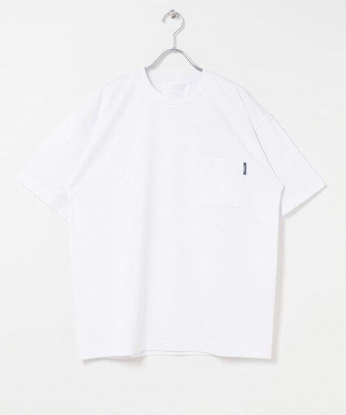SENSE OF PLACE by URBAN RESEARCH(センスオブプレイスバイアーバンリサーチ)の「『UR TECH ひやサラクール』リラックスポケットTシャツ(Tシャツ/カットソー・メンズ・WHITE/BLACK/BROWN/L.YELLOW・M/L)」の13枚目の写真
