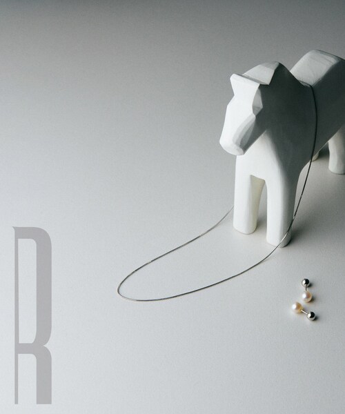 ROPE'（ロペ）の「【Lily】R（ロペ アール）PT ベネチアン70チェーンショートネックレス（ネックレス・レディース・シルバー系・F）」の18枚目の写真