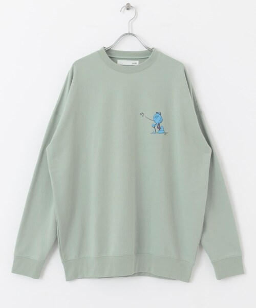 URBAN RESEARCH Sonny Label（アーバンリサーチサニーレーベル）の「OOPS×RYUAMBEコラボスウェット（スウェット・メンズ・サックス/ブラック/ミント・M/L/XL）」の22枚目の写真