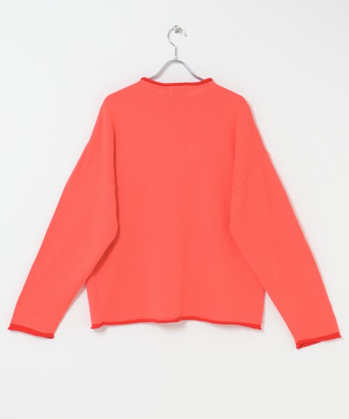URBAN RESEARCH(アーバンリサーチ)の「Little Yarmouth ROLL EDGE KNIT SWEATER(ニット/セーター・メンズ・CREAM/RED・L/XL)」の9枚目の写真