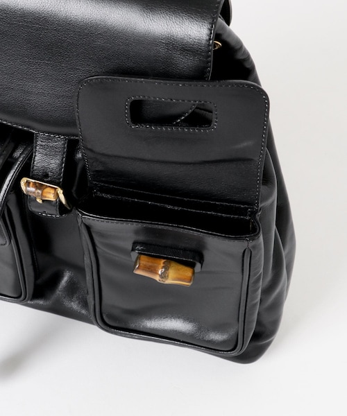 URBAN RESEARCH（アーバンリサーチ）の「VINTAGE　グッチ90Sバンブーバックパック（バックパック/リュック・レディース・-・-）」の7枚目の写真