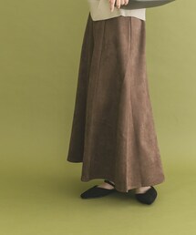 ITEMS URBANRESEARCH | フェイクスエードタックフレアスカート(スカート)