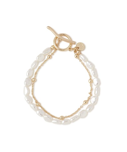 VIS（ビス）の「チェーンレイヤードブレスレット（ブレスレット・レディース・ゴールド/シルバー・F）」の11枚目の写真