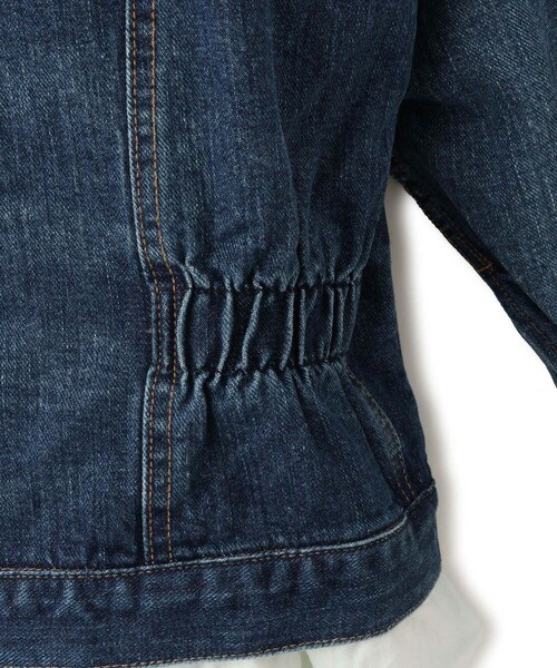 ADAM ET ROPE'(アダムエロペ)の「【PILLINGS x WRANGLER】DENIM JACKET(デニムジャケット・レディース・ブルー・M/S)」の15枚目の写真