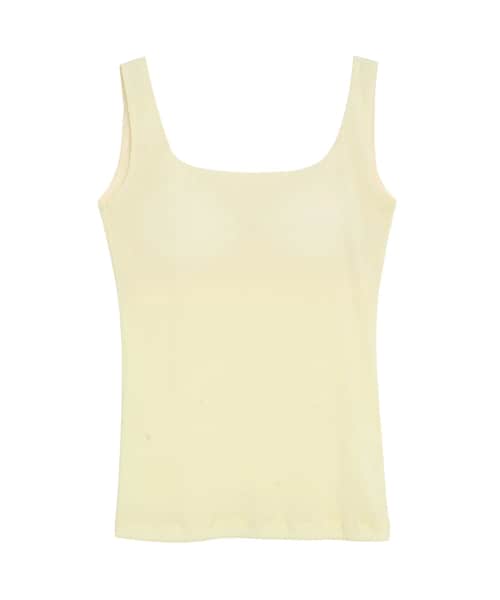 ELENDEEK（エレンディーク）の「FROCKY TULLE PAD TANK（タンクトップ・レディース・ブラック/イエロー/ベージュ・F）」の8枚目の写真