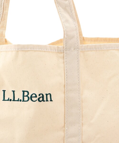 JUNRED（ジュンレッド）の「【 L.L.BEAN / エルエルビーン 】グローサリー・トート（トートバッグ・レディース・オフホワイト/オリーブ/ネイビー・F）」の13枚目の写真