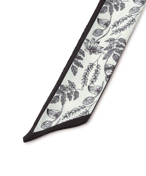 VIS（ビス）の「ナロースカーフ（バンダナ/スカーフ・レディース・ホワイト/オフホワイト/ブラウン・F）」の17枚目の写真