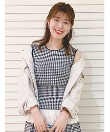 MERCURYDUO | ウエストドロストサファリジャケット(テーラードジャケット)